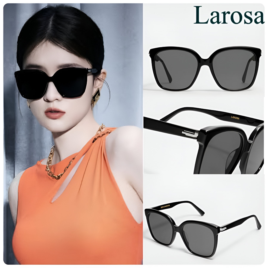 SALE  KACAMATA HITAM FASHION KOREA GM LAROSA SBG-0016 + BOX & CAIRAN