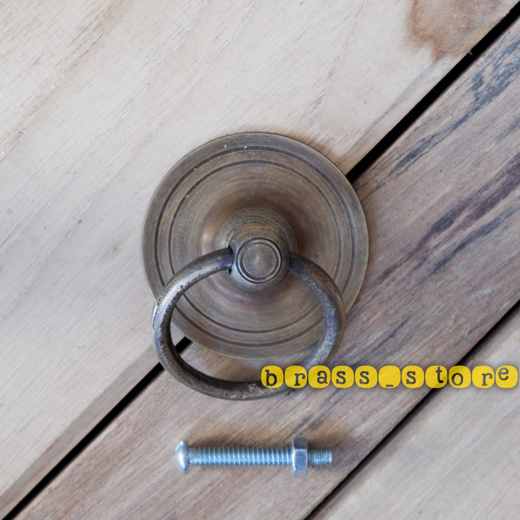 Tarikan laci bulat minimalis diameter 5cm