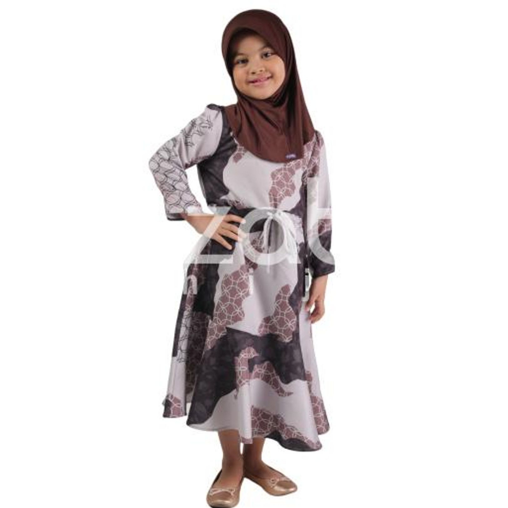 BUSANA MUSLIM ELZATTA ANAK PEREMPUAN GAMIS ELDIRA ELZATTA