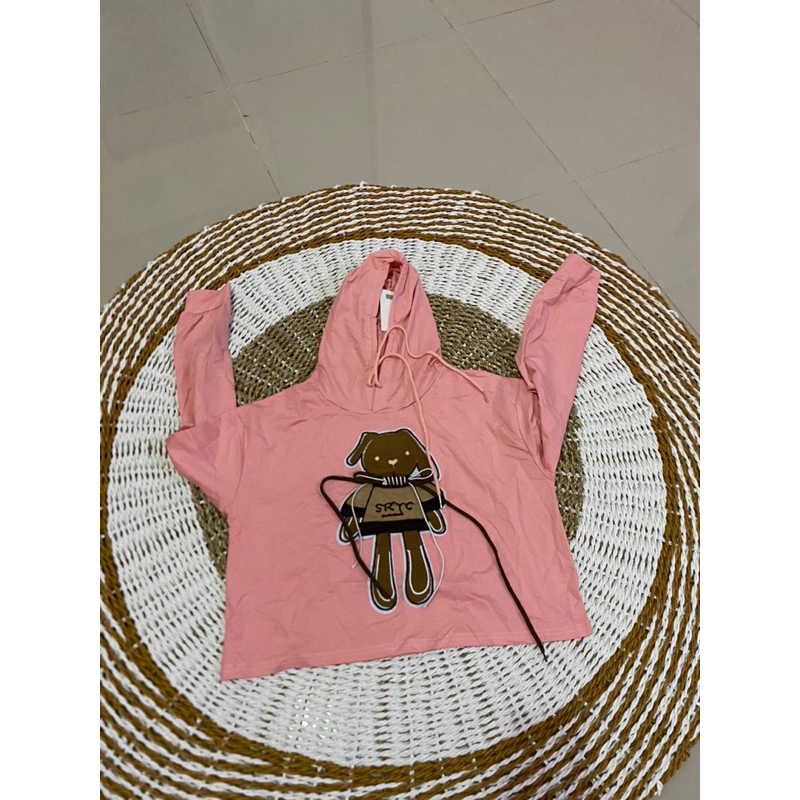 hoody crop coco angel