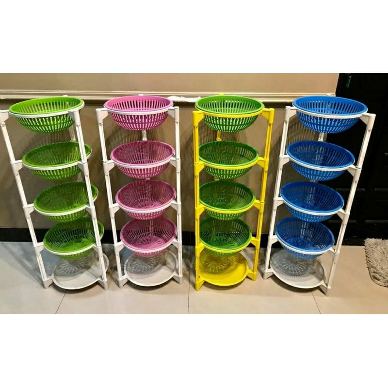 Rak Bawang Regatum 5 Susun Plastik