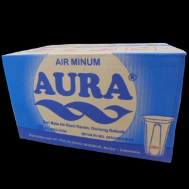 

Air Mineral Cup Aura 220ml 1karton 48 Gelas