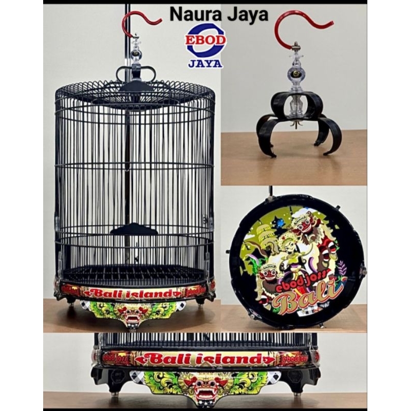 KANDANG SANGKAR MURAI EBOD JAYA PVC DECAL EBOD JOSS BALI ISLAND
