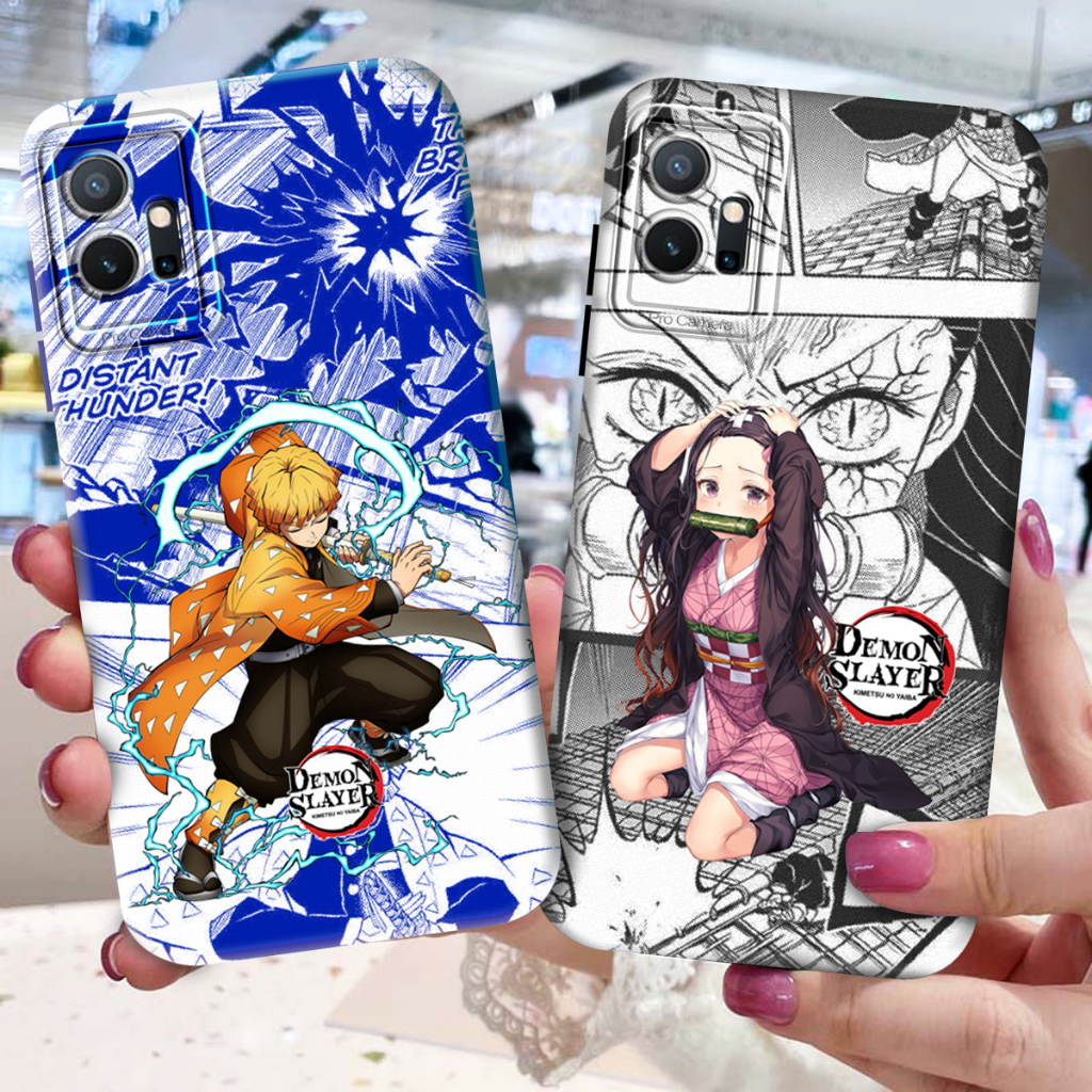 Custom Case Vivo Y20, Y20S, Y20I, Y12S, Y19, Anime Demon Slayer