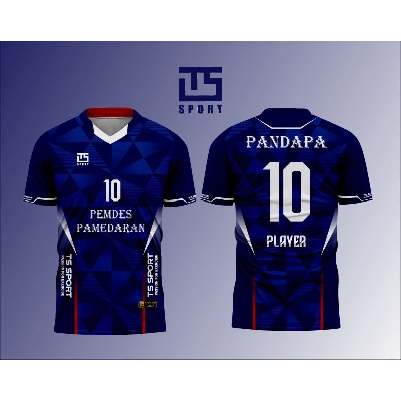 Kaos Jersey Volly Full Printing Gratis Tambah  Nama Nomor Logo Sponsor