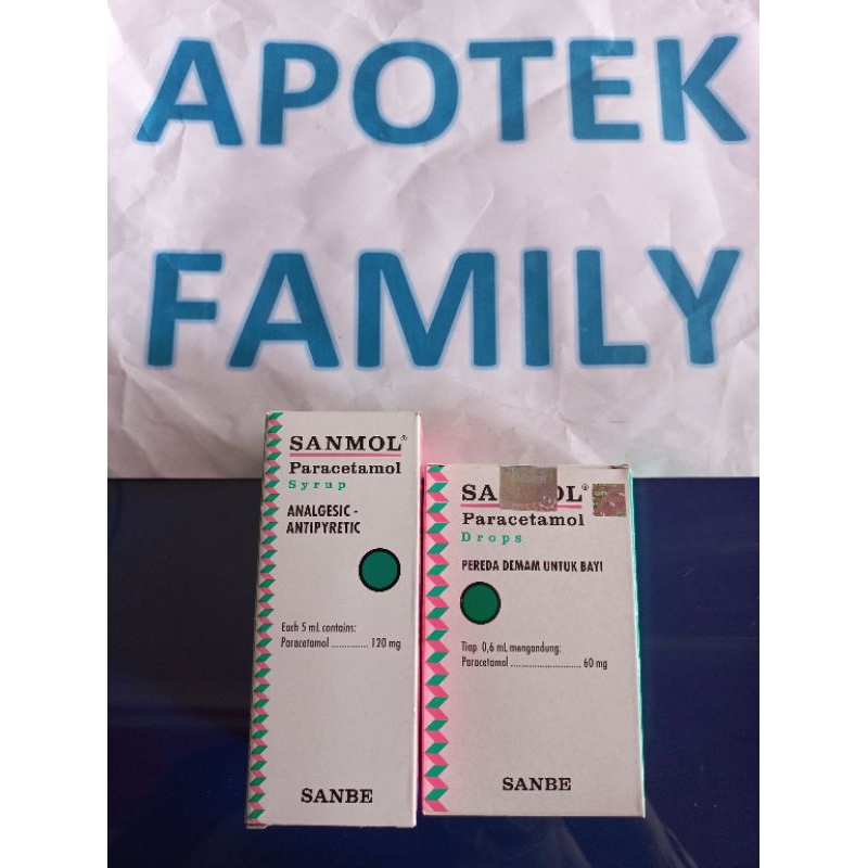 

Sanmol Paracetamol Sirup 60 ml / Penurun Panas / Demam