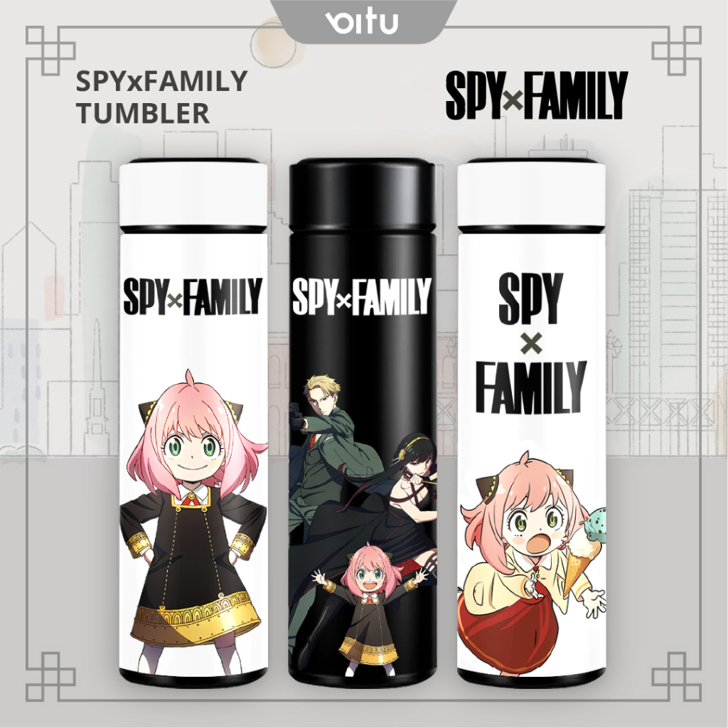 Tumbler Anime Spy x Family Tumbler Sakura LED