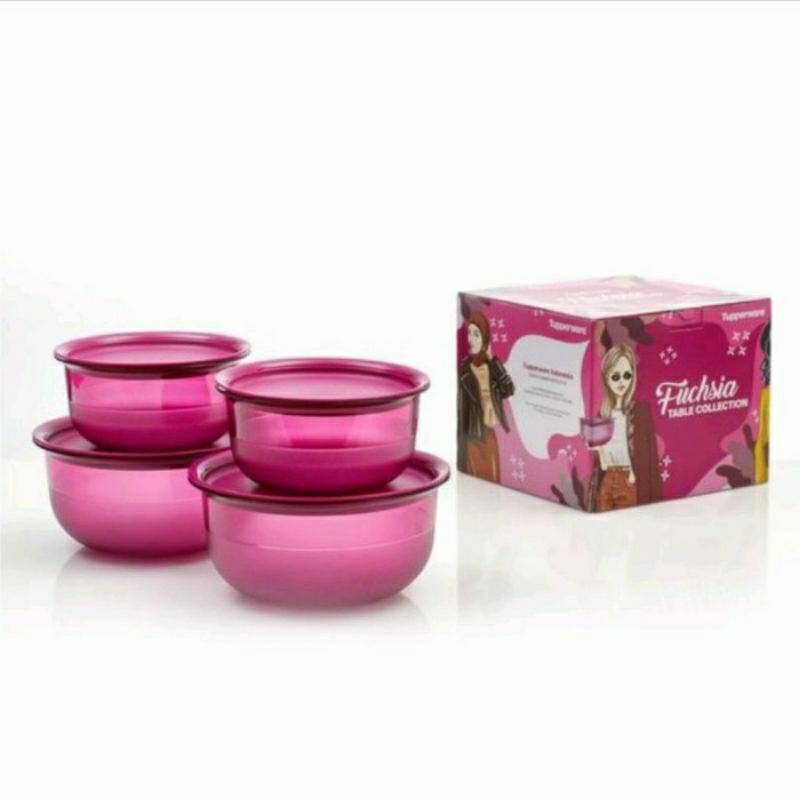 Tupperware Fuchsia Table Collection