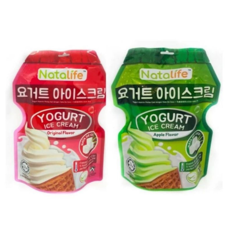 

Natalife Yoghurt Ice Cream Orginal 5s / Natalife Ice Cream Yoghurt Apple Isi 5s