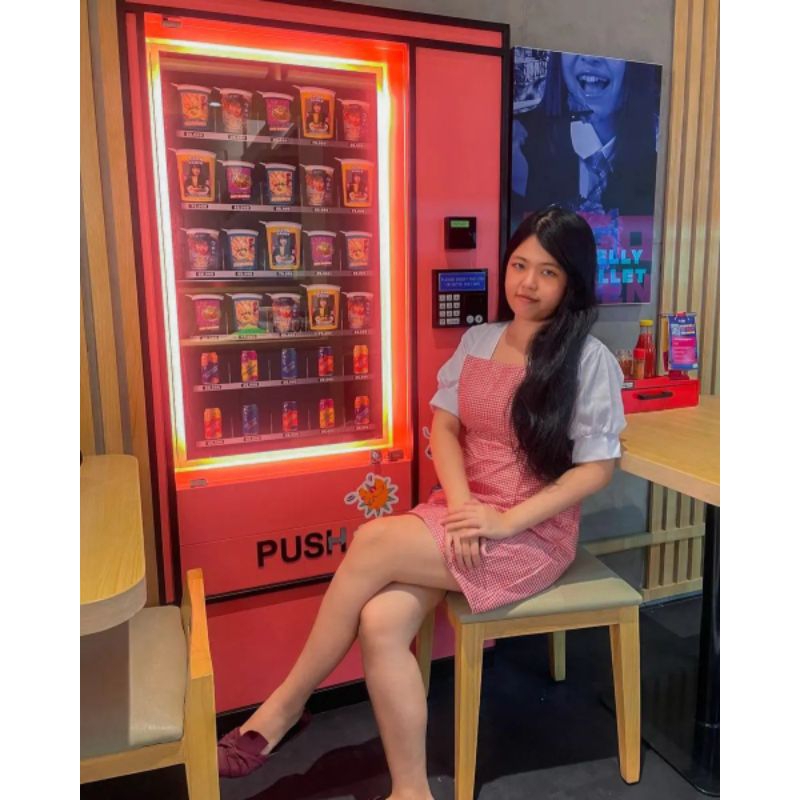 dress merah mini dress dress kotak dress merah putih