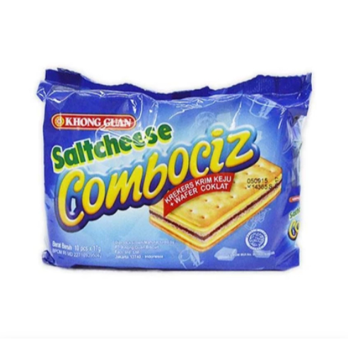 

KHONG GUAN BISCUITS COMBOCIZ SALTCHEESE 10'S X 17GR