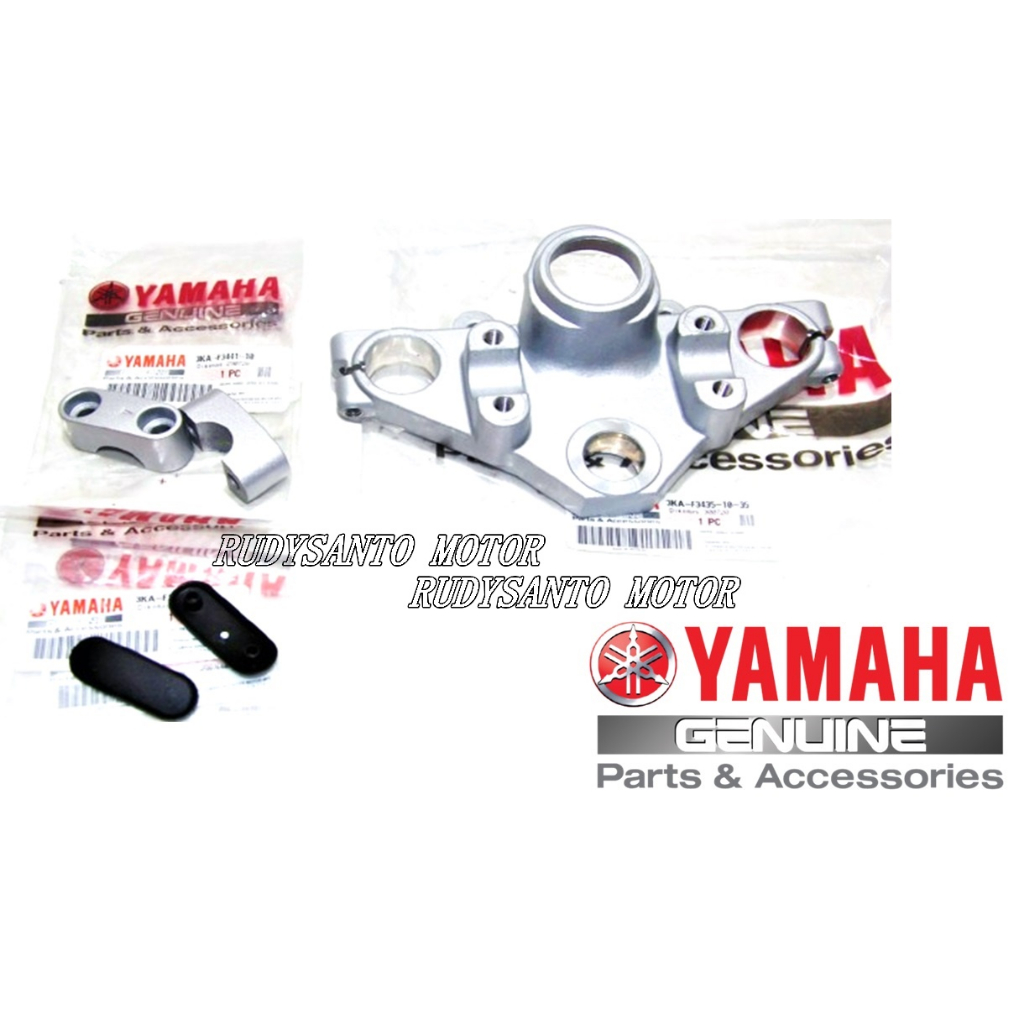 Segitiga Atas Kleman stang Tutup kleman Stang Rxk Rxking RX k Rx King Original Yamaha 3ka-f3469-00 2