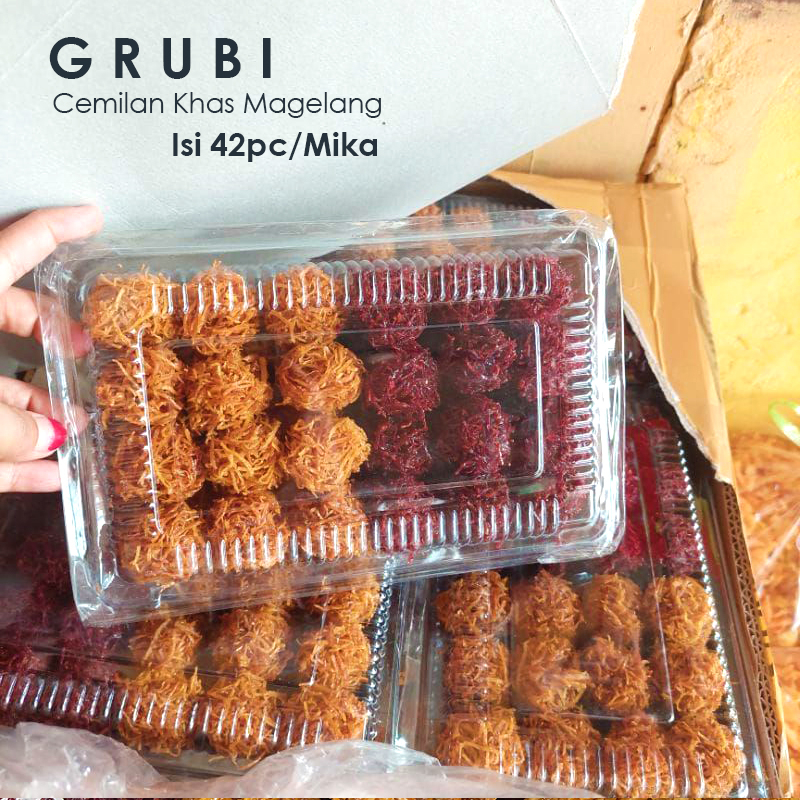 

Grubi Kremes Ubi kremes ubi Mix Isi 42pc Cemilan Kue Ubi Khas Magelang