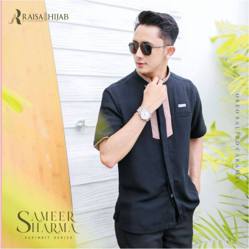 READY STOCK KOKO SAMEER SHARMA KOKO DAD PENDEK BLACK L By Raisa hijab