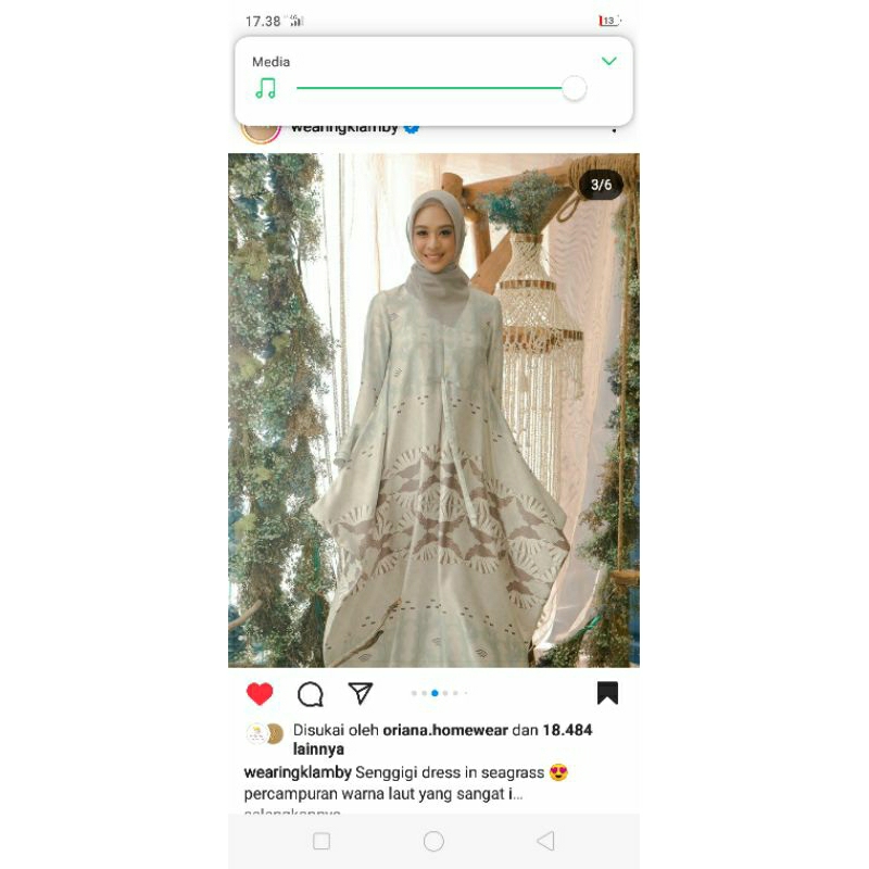 Preloved Wearing Klamby original