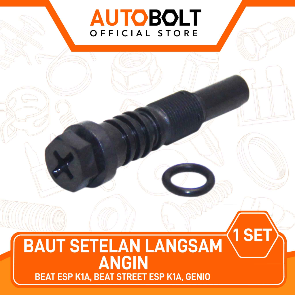 Baut Setelan Langsam Angin Beat New Street eSP K1A & Genio Baud Stelan