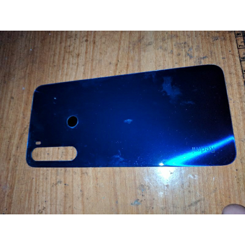 backdoor redmi note8 biru copotan