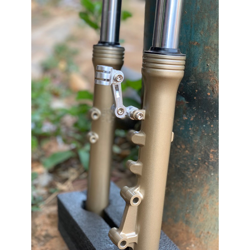 Klem kabel rem rr breket selang rem ninja rr universal dudukan selang rem depan cnc