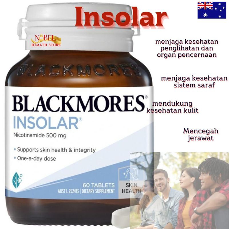 Blackmores Insolar Skin Health Vitamin B3 60 Tablets