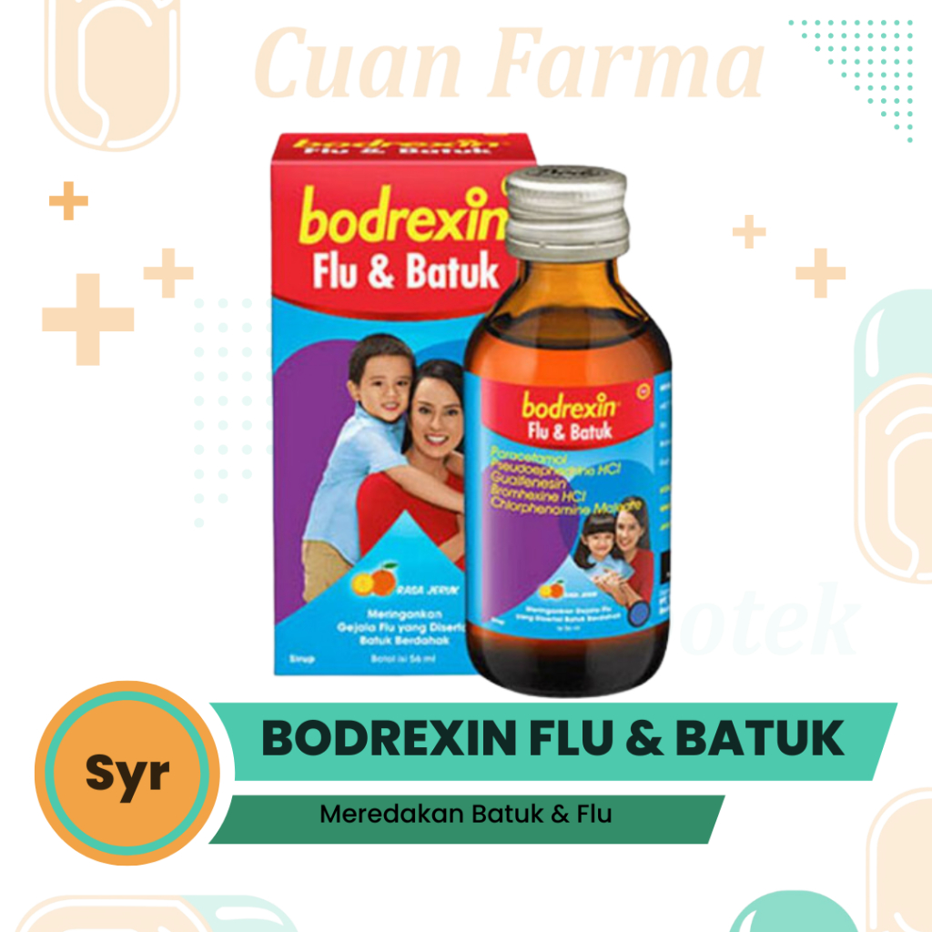 Bodrexin Syr Flu Batuk / Bodrexin tablet