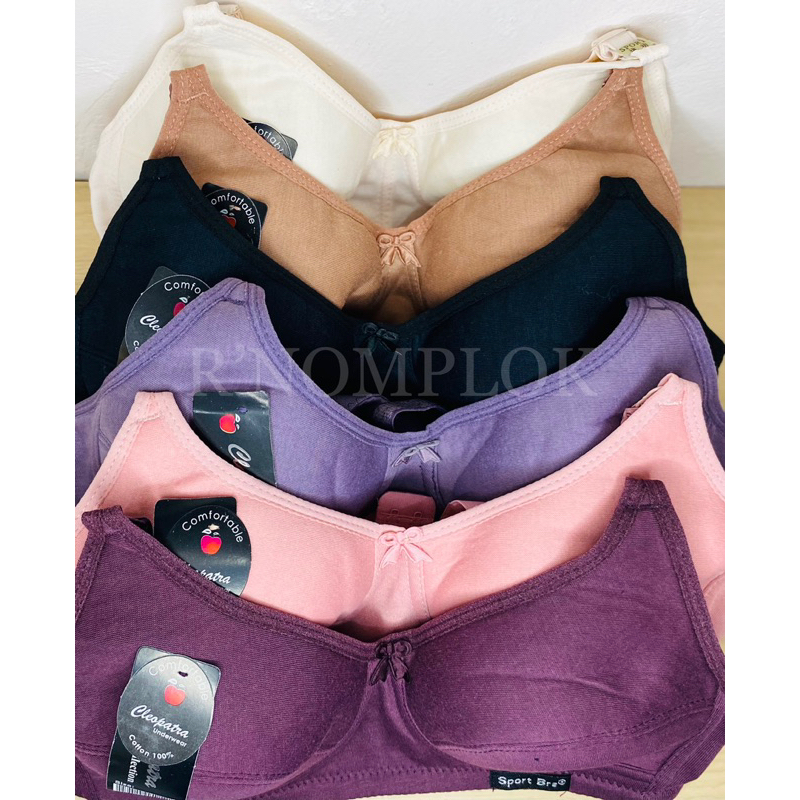 BRA SPORT TANPA BUSA/ BH CLEOPATRA  DEWASA TANPA KAWAT