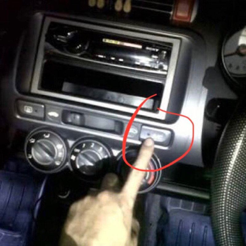 Lampu panel ac honda city, jazz, innova v, baleno