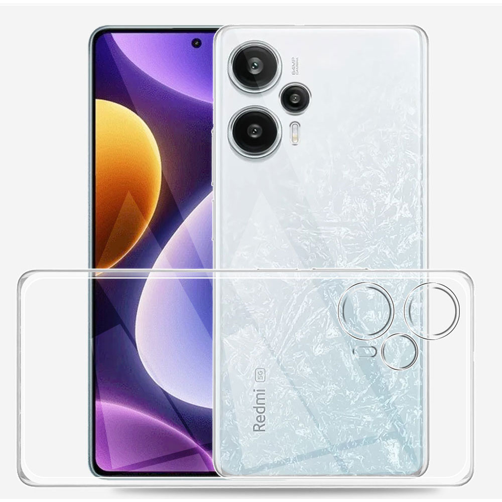 Xiaomi Poco F5 5G Case Softcase CLEAR HD CAMERA PROTECTION Case Casing Hp Poco F5 5G