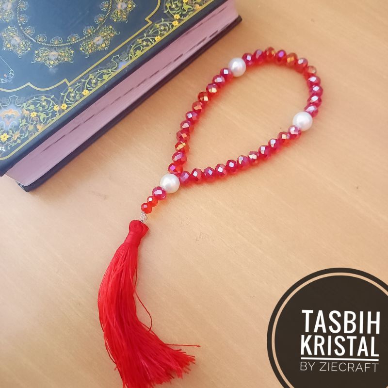 Tasbih kristal ceko premium tasbih kristal 33