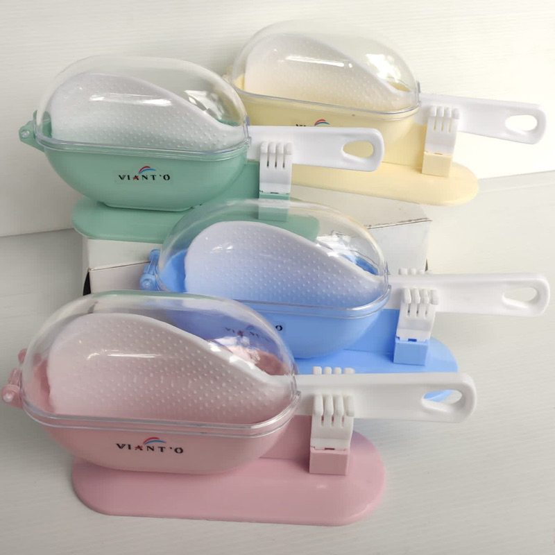 wadah tempat entong nasi plus entong anti lengket