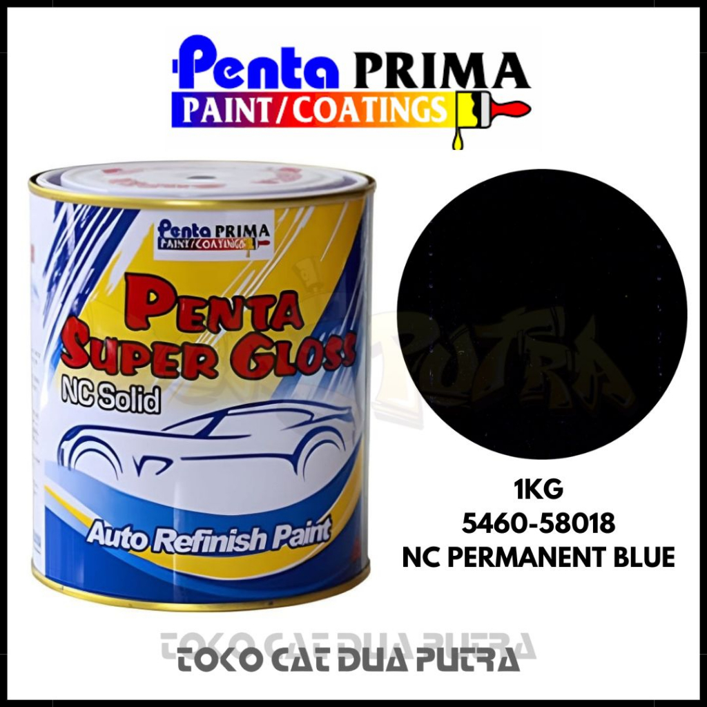 Penta Super Gloss 1Kg 5460-58018 NC Permanent Blue