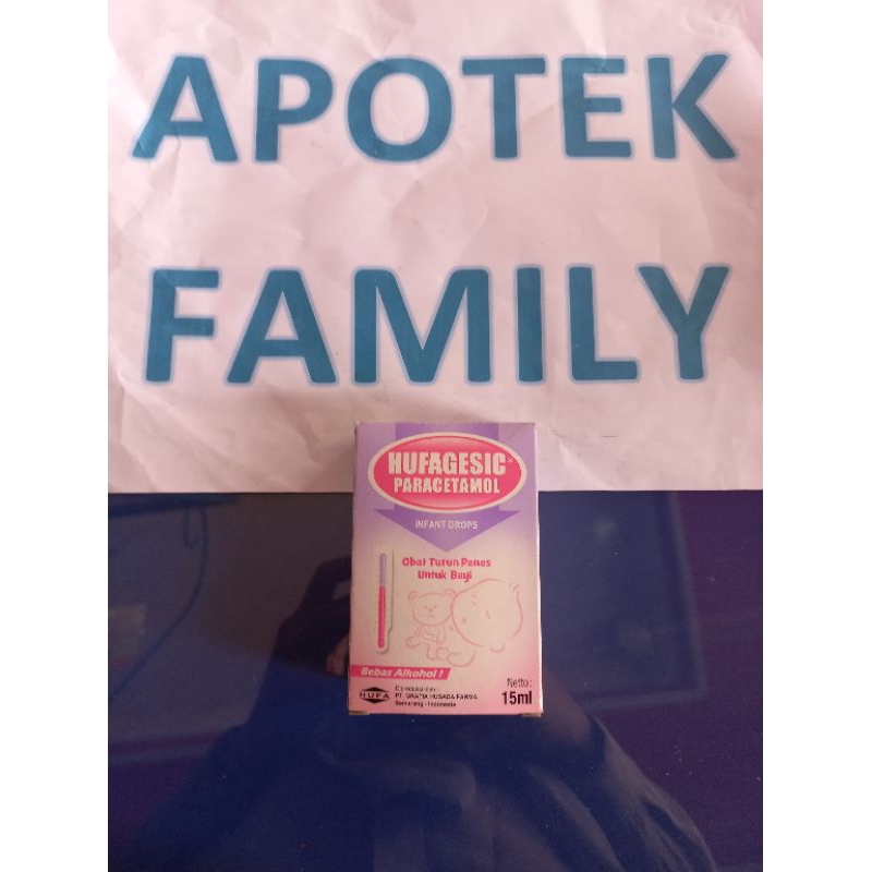 

Hufagesic Infant Drop Paracetamol - Obat Turun Panas Demam Anak