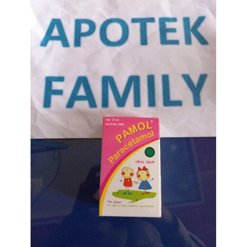 

PAMOL Drop 15 ML - Obat Demam Panas Paracetamol Anak Bayi Drops