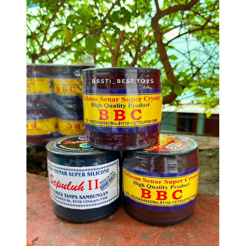 gelasan senar super silicon 3000 yard BBC sepuluh II jumbo benang layangan