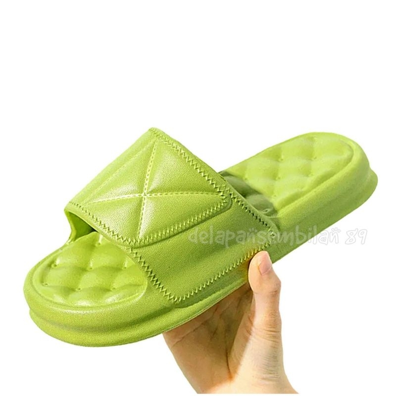 Sandal Wanita Tebal Motif Sofa Kasur / Sandal Eva Wanita Motif Bantal Tebal