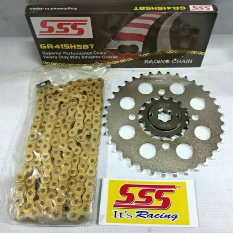 GEAR SET SSS NINJA 150 R/RR 415 25479647