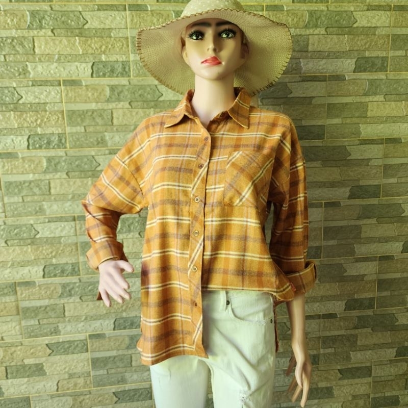 Kemeja Atasan Wanita DUST ORIGINAL