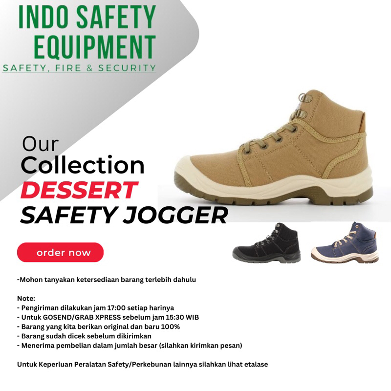 Sepatu Safety Jogger DESERT
