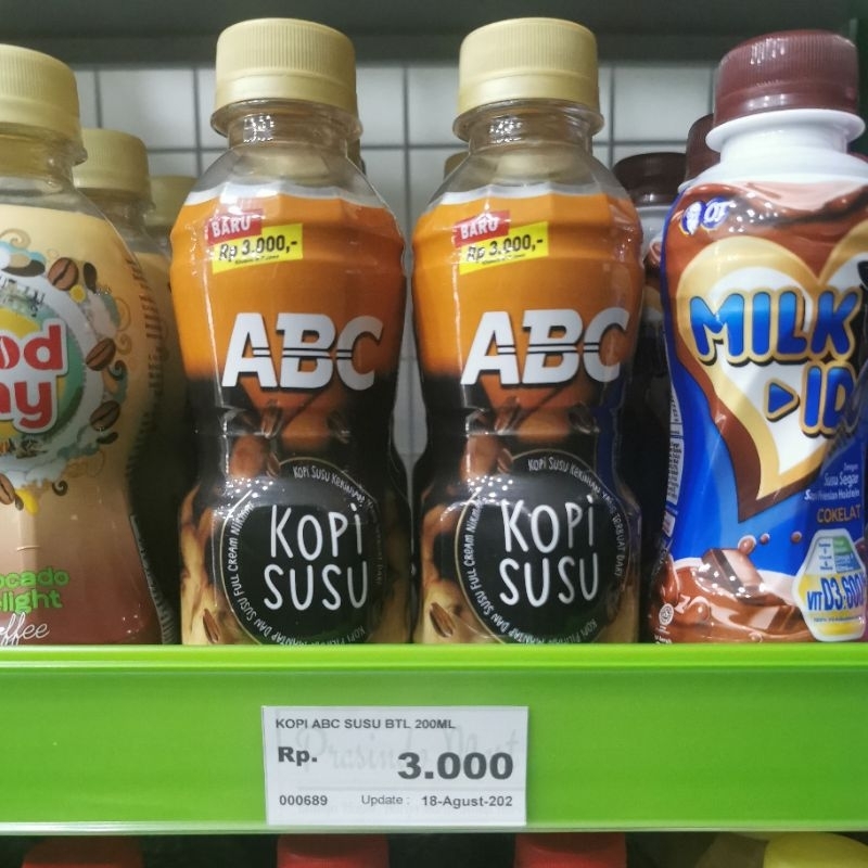 

kopi abc susu btl 200 ml