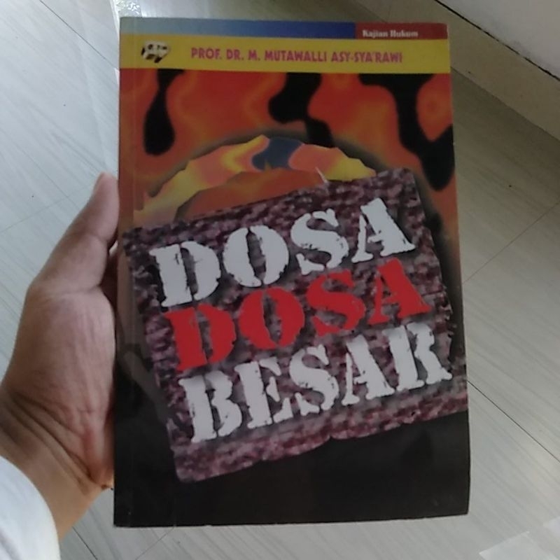 Buku Original Dosa Dosa Besar Syekh Mutawalli asy-Syarawi