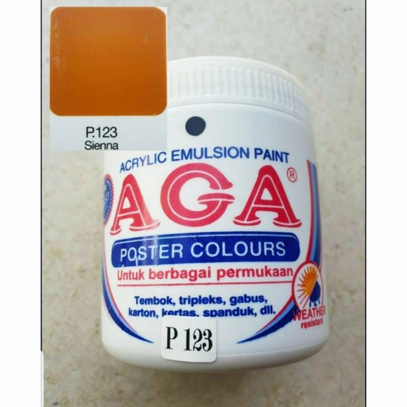 

✨Cat dekorasi/poster Aga 250 cc warna sienna P123