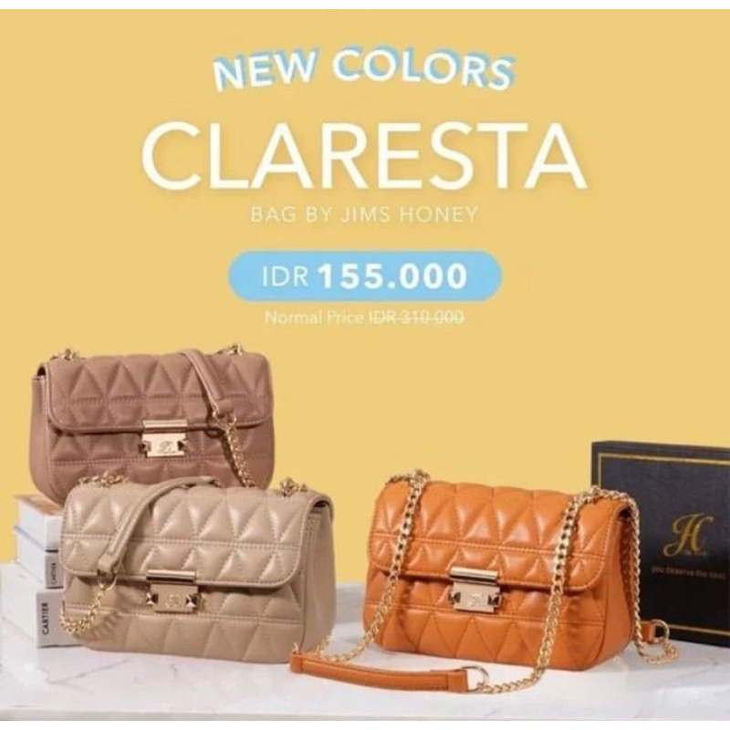 JIMS HONEY CLARESTA BAG