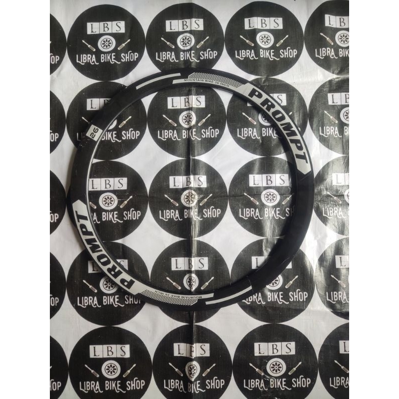 SATU BUAH RIMS PROMPT RR4026 40MM 26 36H DISC HITAM RIM VELG