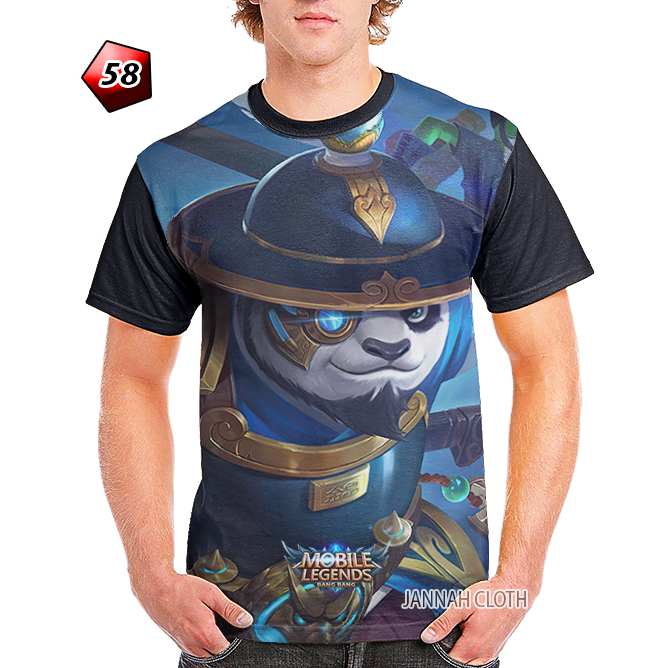 Kaos Game Mobile Legends Akai Epic Imperial Assassin Kode ML58 Printing