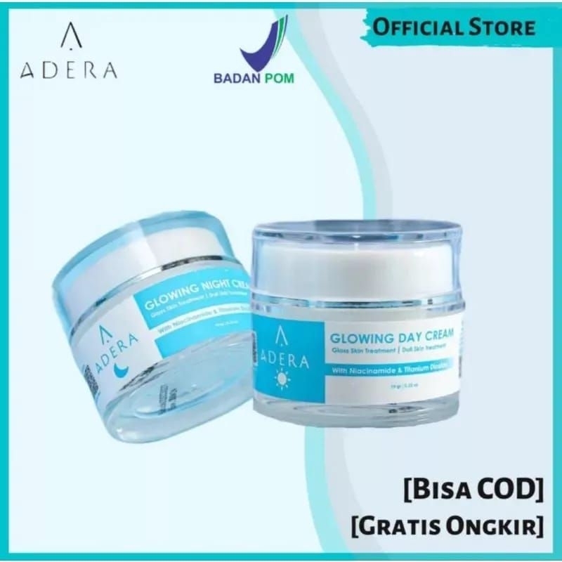 paket Glowing Bebas Flek Hitam putih adera skincare