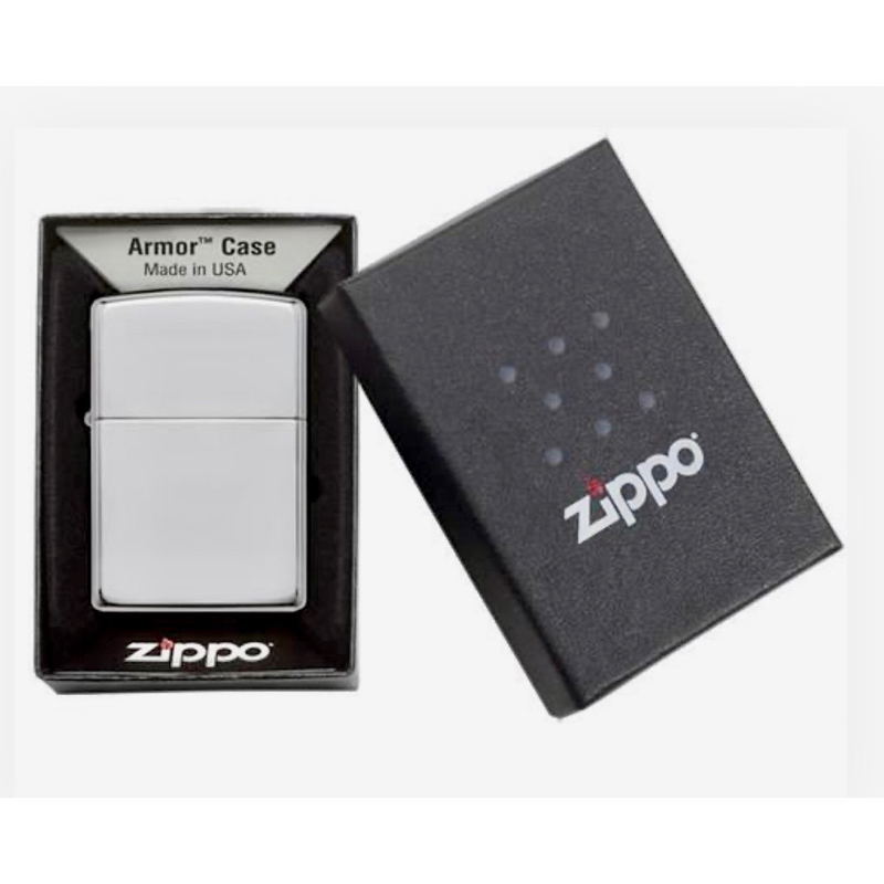 korek zippo original USA 167 Armor high polis chrom