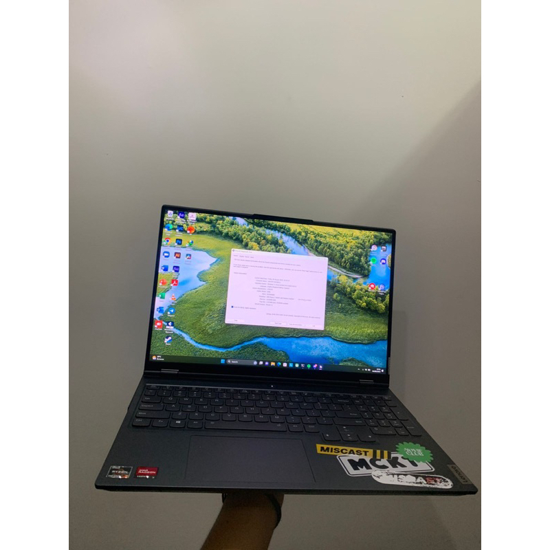 Laptop Lenovo Legion 7 AMD Ryzen 7 5800H RTX 3060 6GB RAM 16GB SSD 1TB 16inch (2560x1600) 165Hz