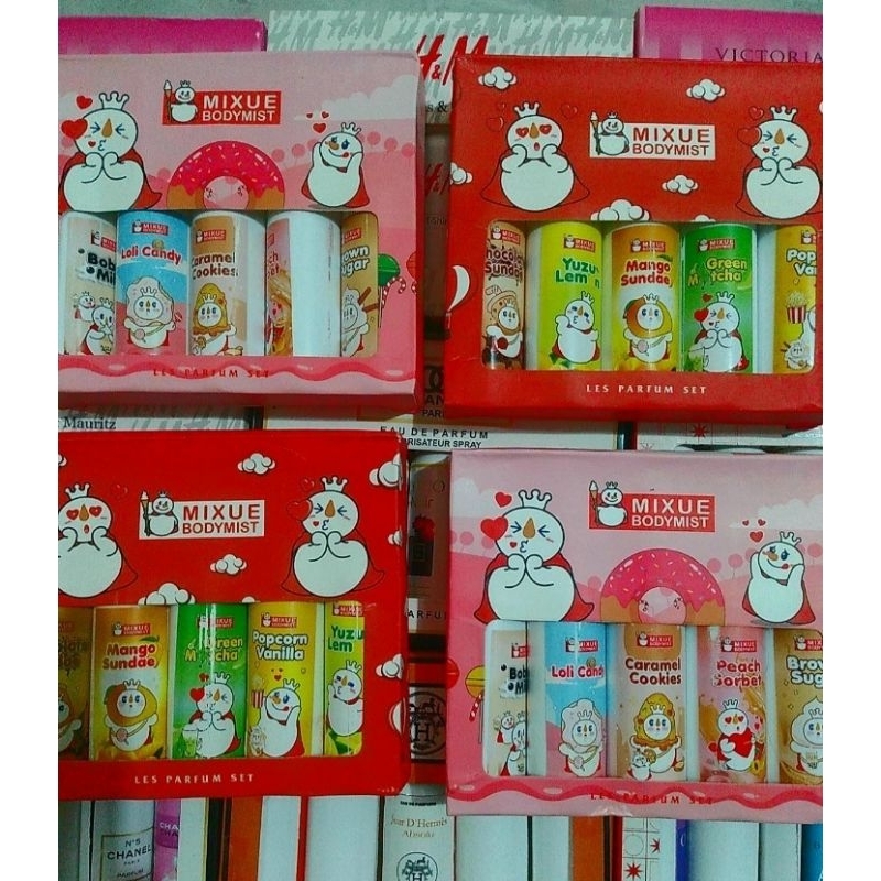 PARFUM MIXUE GIFT BOX ISI 5//PARFUM MIXUE GIFT 5×30ML