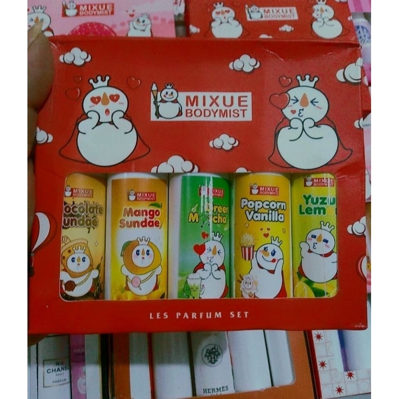 PARFUM MIXUE GIFT BOX ISI 5//PARFUM MIXUE GIFT 5×30ML