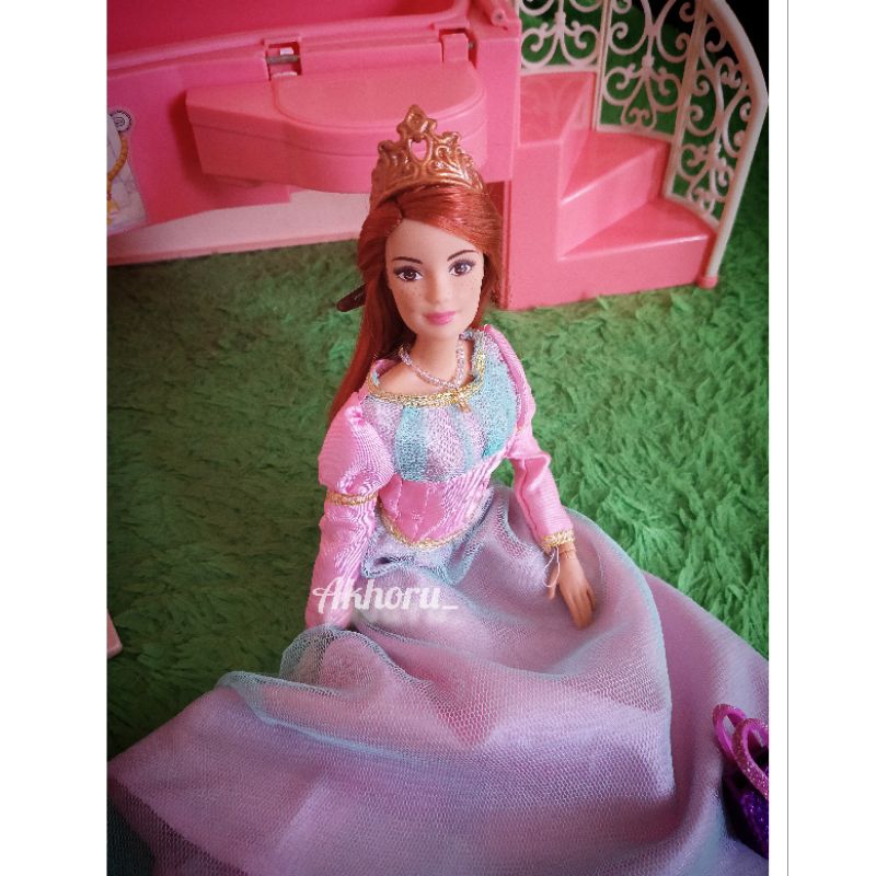Rapunzel baju barbie