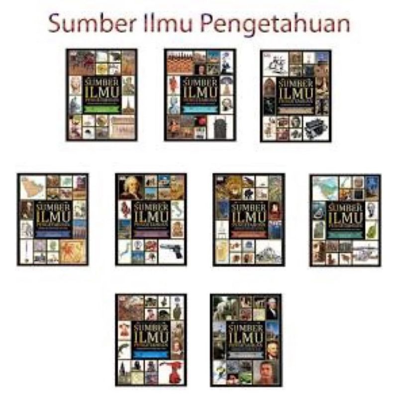 Buku Ensiklopedia Seri Sumber Ilmu Pengetahuan